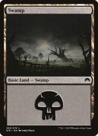 Swamp (263) [Magic Origins] | Mindsight Gaming