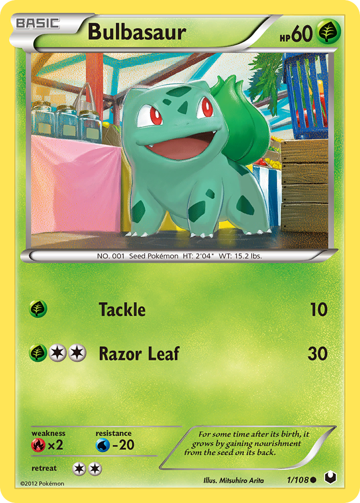 Bulbasaur (1/108) [Black & White: Dark Explorers] | Mindsight Gaming