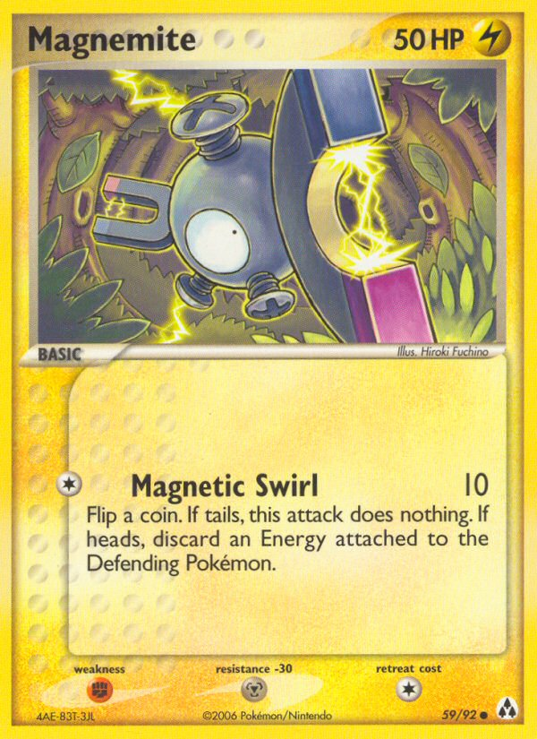 Magnemite (59/92) [EX: Legend Maker] | Mindsight Gaming