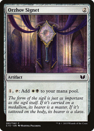 Orzhov Signet [Commander 2015] | Mindsight Gaming