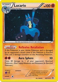 Lucario (80/113) (Cosmos Holo) [Black & White: Legendary Treasures] | Mindsight Gaming