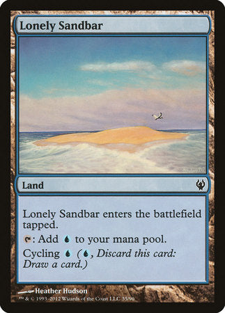 Lonely Sandbar [Duel Decks: Izzet vs. Golgari] | Mindsight Gaming