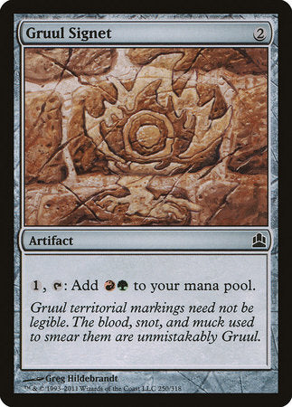 Gruul Signet [Commander 2011] | Mindsight Gaming