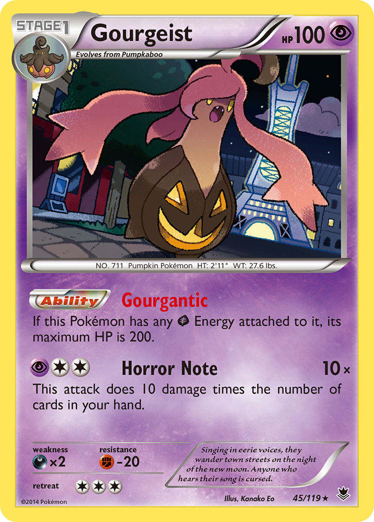 Gourgeist (45/119) [XY: Phantom Forces] | Mindsight Gaming