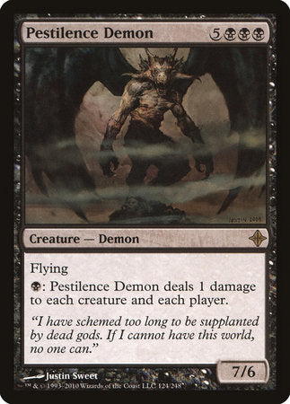 Pestilence Demon [Rise of the Eldrazi] | Mindsight Gaming