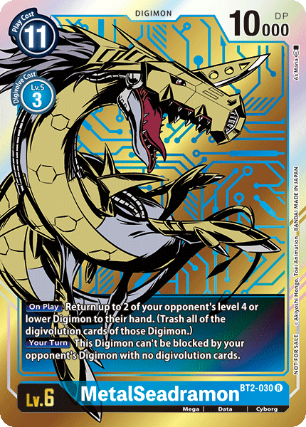 MetalSeadramon [BT2-030] (Dash Pack) [Release Special Booster Ver.1.0 Promos] | Mindsight Gaming