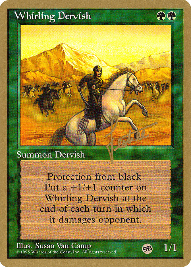 Whirling Dervish (Bertrand Lestree) (SB) [Pro Tour Collector Set] | Mindsight Gaming