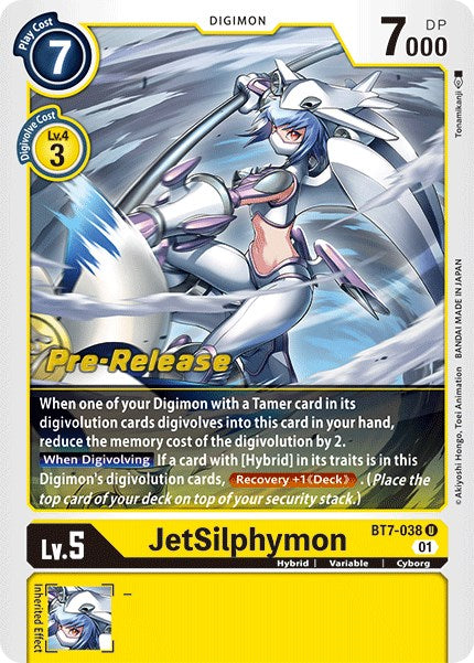 JetSilphymon [BT7-038] [Next Adventure Pre-Release Cards] | Mindsight Gaming