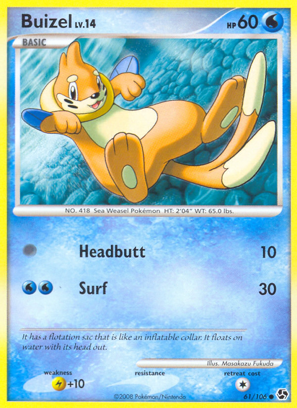 Buizel (61/106) [Diamond & Pearl: Great Encounters] | Mindsight Gaming