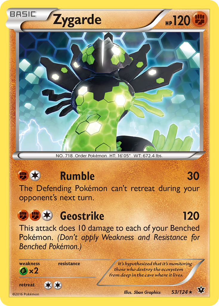 Zygarde (53/124) [XY: Fates Collide] | Mindsight Gaming