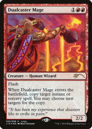 Dualcaster Mage [Judge Gift Cards 2015] | Mindsight Gaming