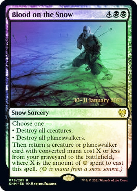 Blood on the Snow  [Kaldheim Prerelease Promos] | Mindsight Gaming