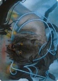 Bind the Monster Art Card [Kaldheim: Art Series] | Mindsight Gaming