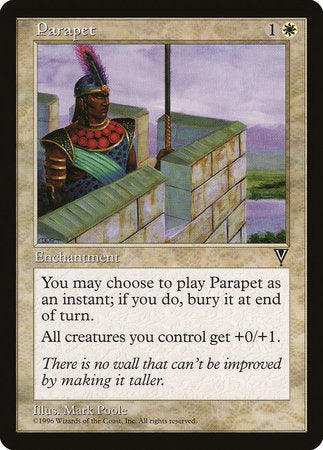 Parapet [Visions] | Mindsight Gaming