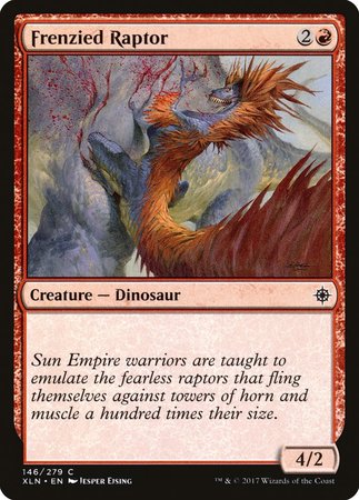 Frenzied Raptor [Ixalan] | Mindsight Gaming