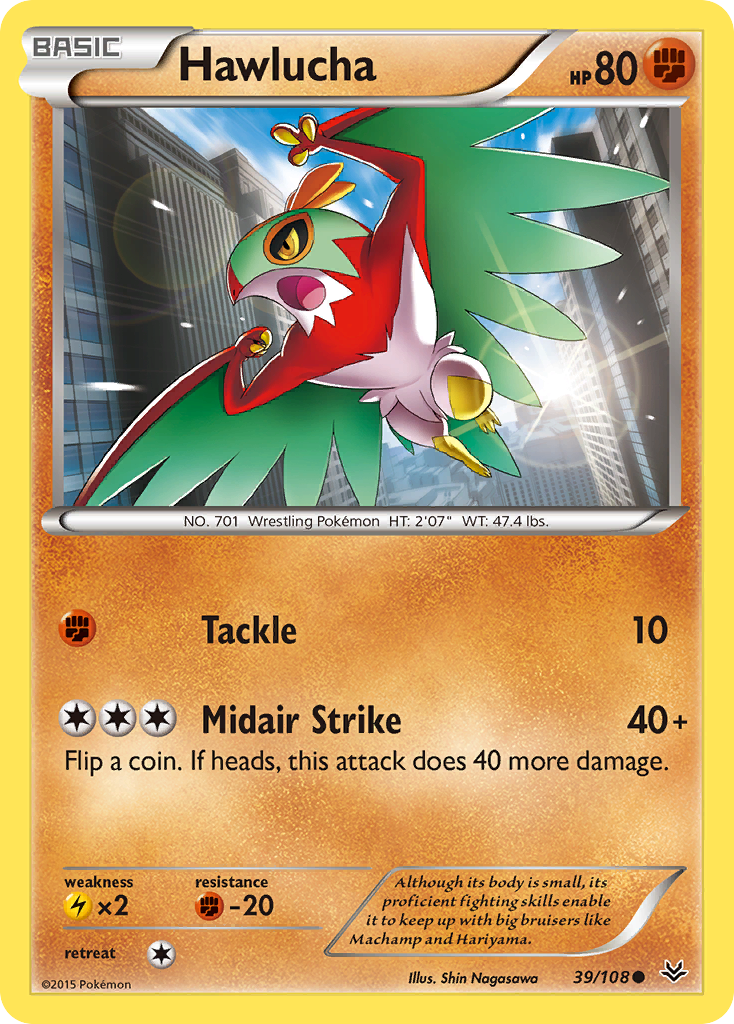 Hawlucha (39/108) [XY: Roaring Skies] | Mindsight Gaming