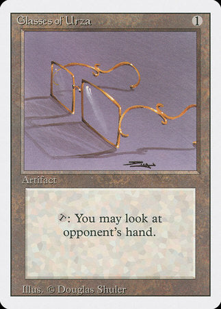 Glasses of Urza [Revised Edition] | Mindsight Gaming