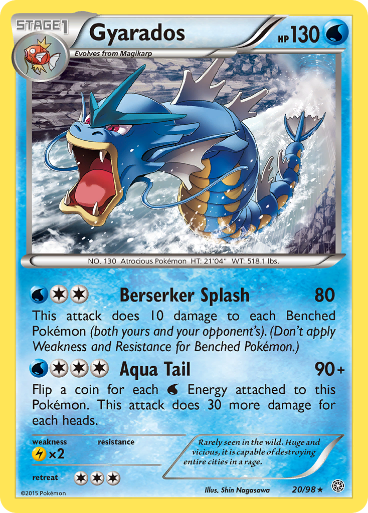 Gyarados (20/98) [XY: Ancient Origins] | Mindsight Gaming