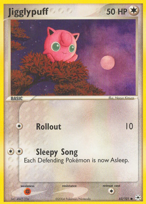 Jigglypuff (63/101) [EX: Hidden Legends] | Mindsight Gaming