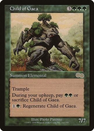 Child of Gaea [Urza's Saga] | Mindsight Gaming