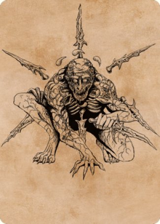 Bhaal, Lord of Murder Art Card [Commander Legends: Battle for Baldur's Gate Art Series] | Mindsight Gaming