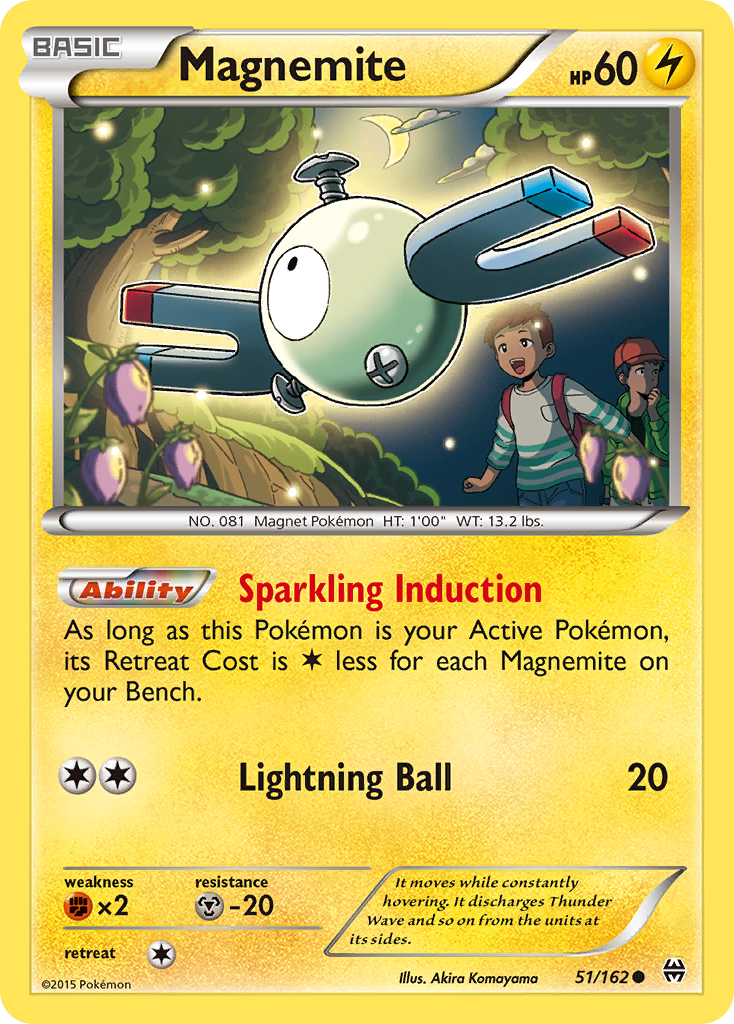 Magnemite (51/162) [XY: BREAKthrough] | Mindsight Gaming