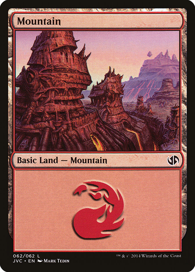 Mountain (62) [Duel Decks Anthology] | Mindsight Gaming