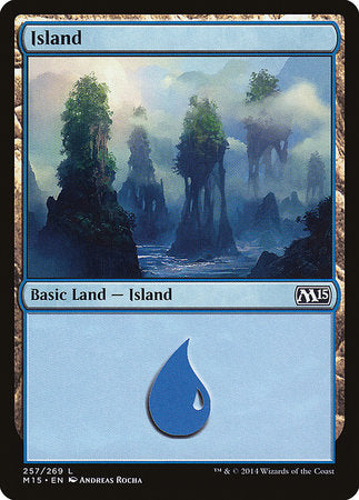 Island (257) [Magic 2015] | Mindsight Gaming