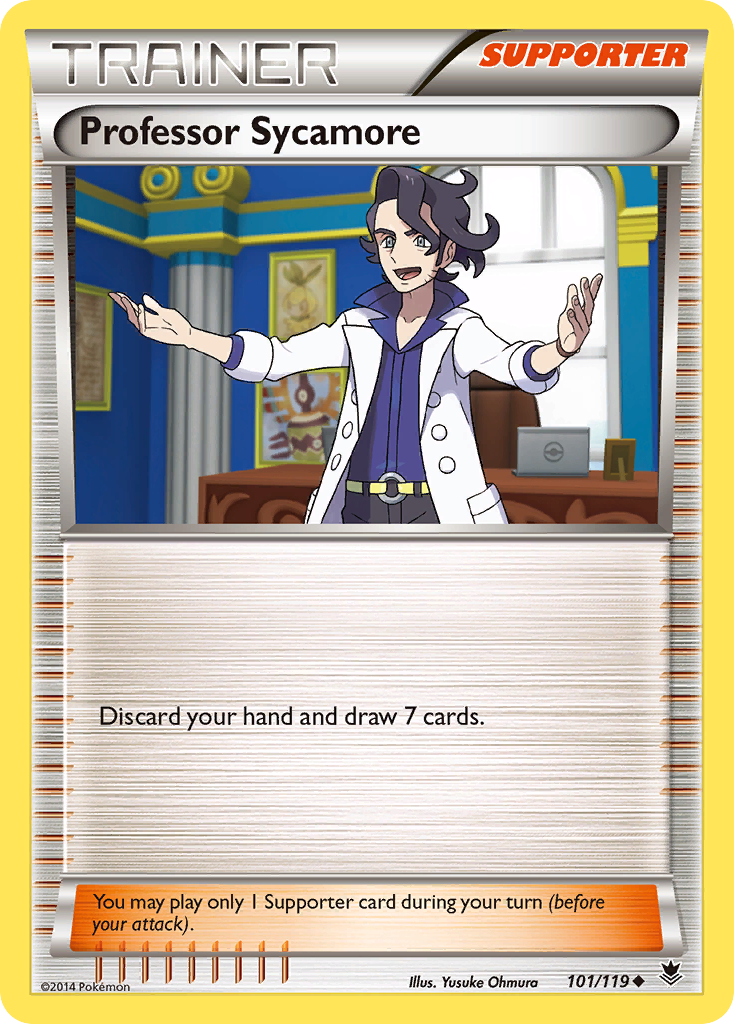 Professor Sycamore (101/119) [XY: Phantom Forces] | Mindsight Gaming