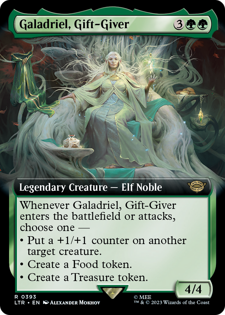 Galadriel, Gift-Giver (Extended Art) [The Lord of the Rings: Tales of Middle-Earth] | Mindsight Gaming