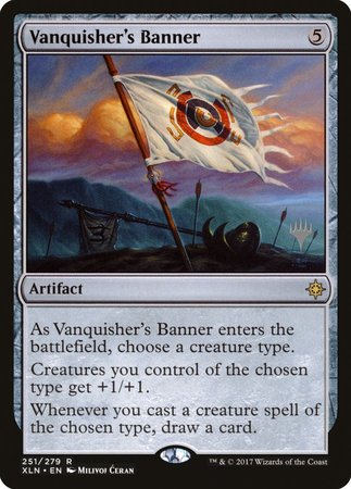 Vanquisher's Banner [Ixalan Promos] | Mindsight Gaming