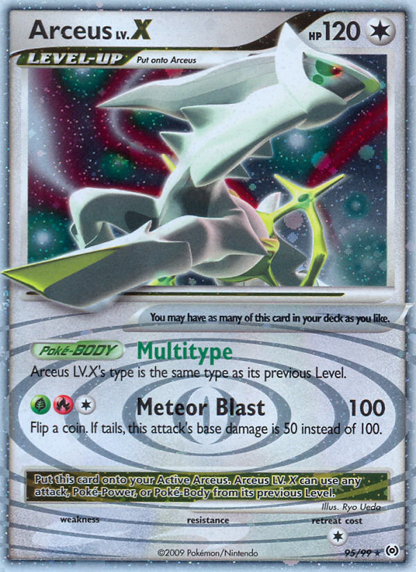 Arceus LV.X (95/99) [Platinum: Arceus] | Mindsight Gaming