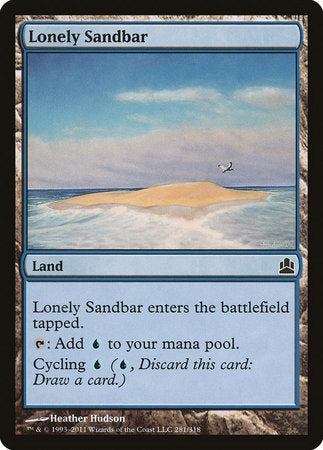 Lonely Sandbar [Commander 2011] | Mindsight Gaming