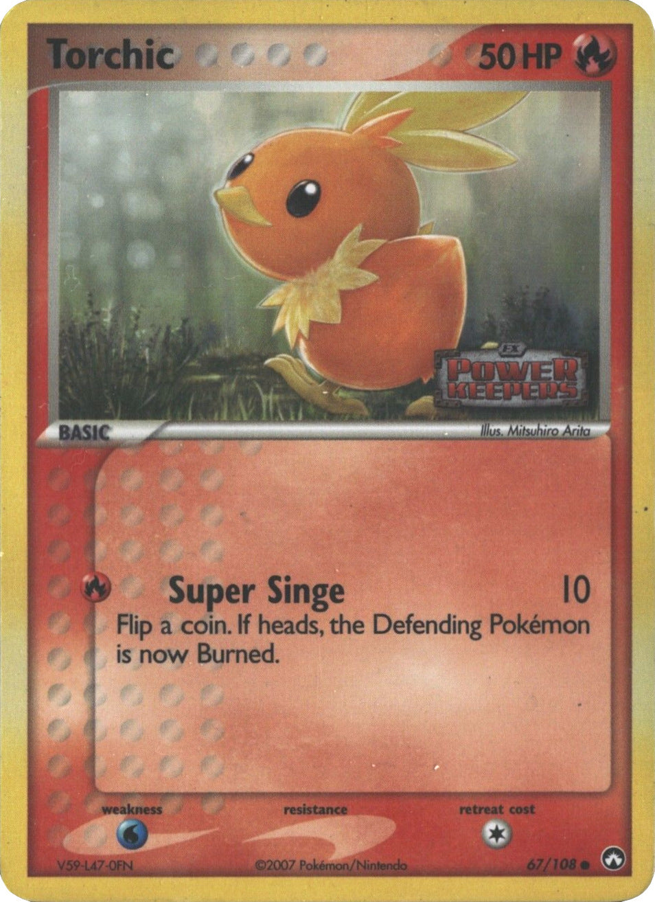 Torchic (67/108) (Stamped) [EX: Power Keepers] | Mindsight Gaming