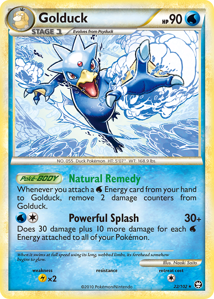 Golduck (22/102) [HeartGold & SoulSilver: Triumphant] | Mindsight Gaming