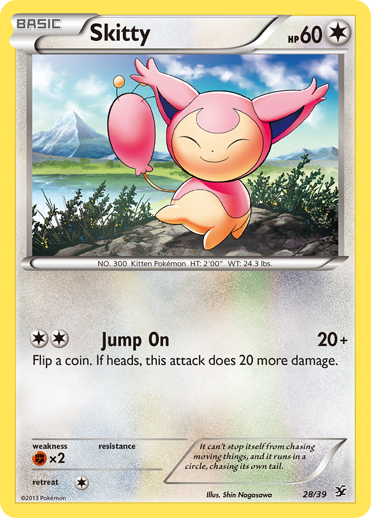 Skitty (28/39) [XY: Kalos Starter Set] | Mindsight Gaming