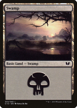 Swamp (333) [Commander 2015] | Mindsight Gaming