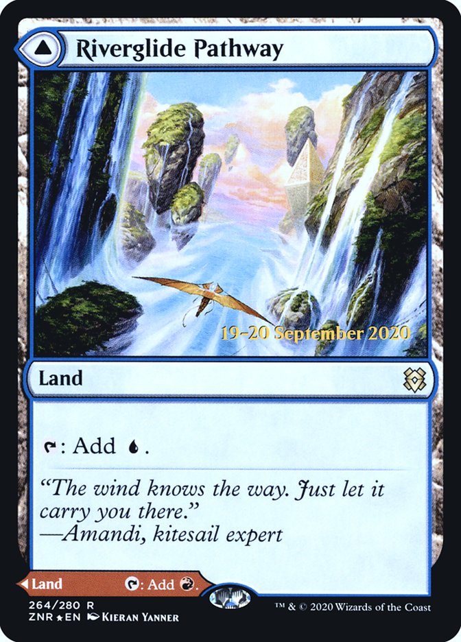 Riverglide Pathway // Lavaglide Pathway  [Zendikar Rising Prerelease Promos] | Mindsight Gaming