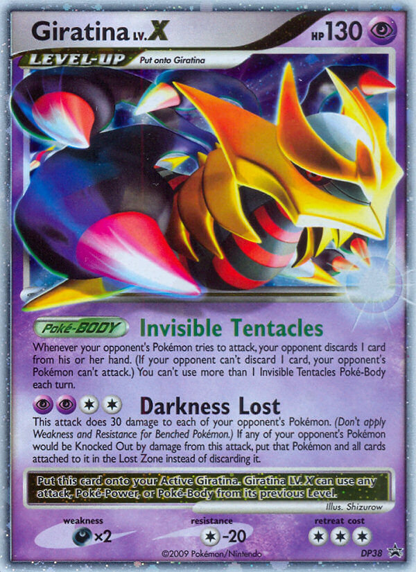 Giratina LV.X (DP38) [Diamond & Pearl: Black Star Promos] | Mindsight Gaming