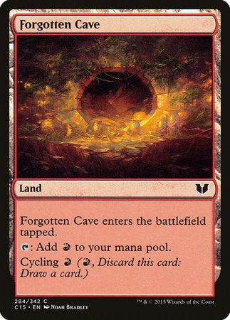 Forgotten Cave [Commander 2015] | Mindsight Gaming