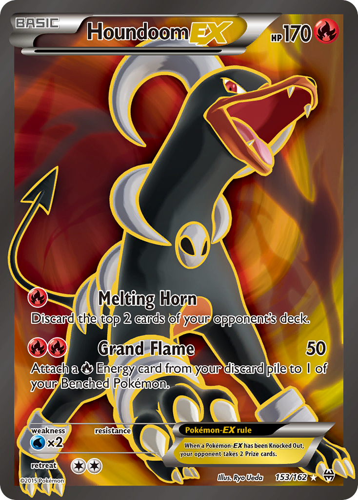 Houndoom EX (153/162) [XY: BREAKthrough] | Mindsight Gaming