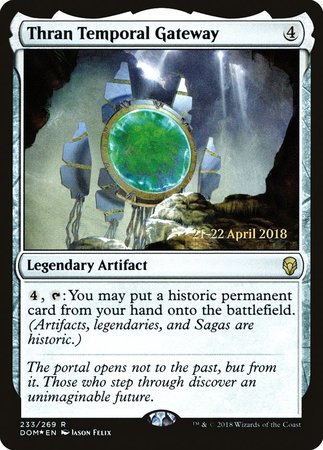 Thran Temporal Gateway [Dominaria Promos] | Mindsight Gaming