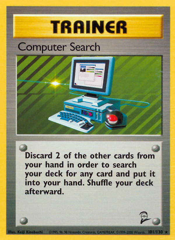 Computer Search (101/130) [Base Set 2] | Mindsight Gaming