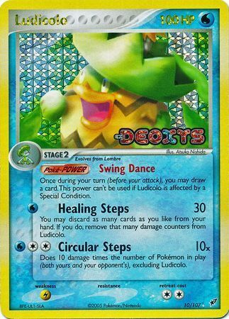 Ludicolo (10/107) (Stamped) [EX: Deoxys] | Mindsight Gaming