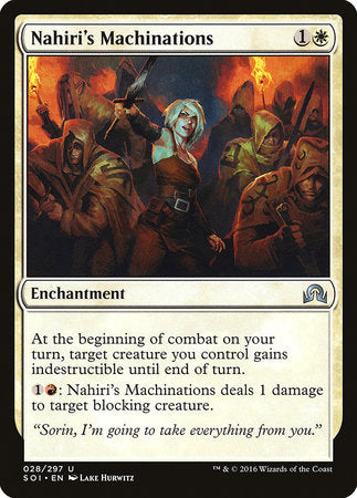 Nahiri's Machinations [Shadows over Innistrad] | Mindsight Gaming