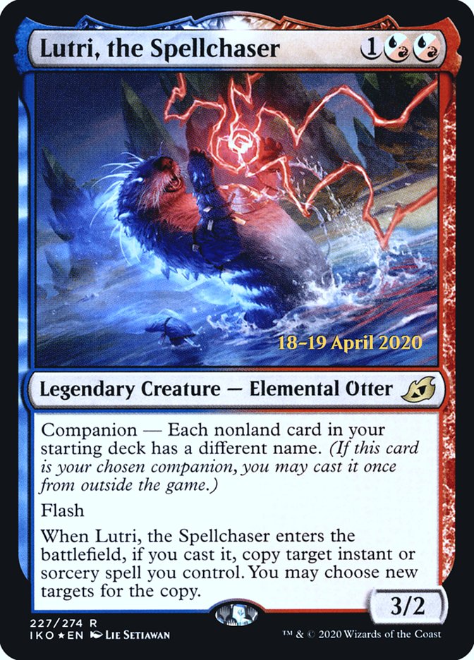 Lutri, the Spellchaser  [Ikoria: Lair of Behemoths Prerelease Promos] | Mindsight Gaming