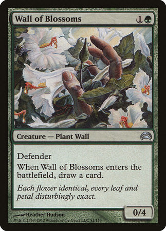 Wall of Blossoms [Planechase 2012] | Mindsight Gaming