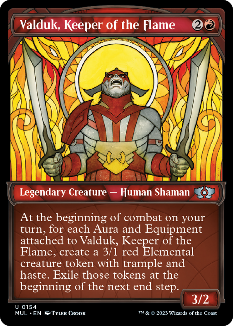 Valduk, Keeper of the Flame (Halo Foil) [Multiverse Legends] | Mindsight Gaming