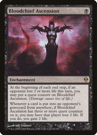 Bloodchief Ascension [Zendikar] | Mindsight Gaming