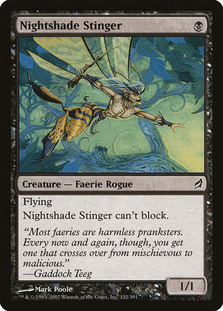 Nightshade Stinger [Lorwyn] | Mindsight Gaming